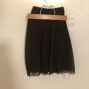 Black skirt